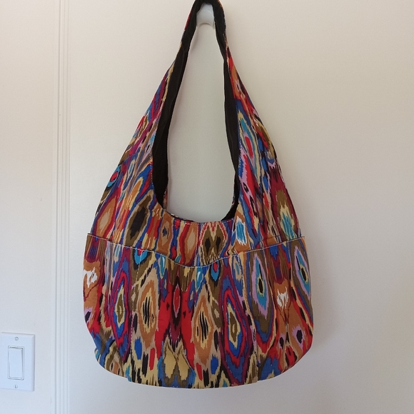 Beautiful multi colors hobo bag - Picture 4 of 6